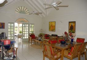 Spacious Villa Living Room